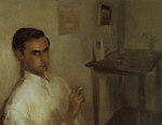 Retrato de Toms Segovia. 1949. leo/lienzo. 72,5 x 93 cm.