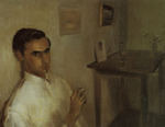 Retrato de Tomás Segovia. 1949. Óleo/lienzo. 72,5 x 93 cm. Retrato de Tomás Segovia. 1949. Óleo/lienzo. 72,5 x 93 cm.