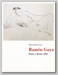 (12) RAMÓN GAYA. PARÍS Y ROMA 1992. 9 NOVIEMBRE – 13 DICIEMBRE 1992