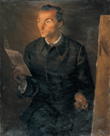 Retrato de Juan Gil Albert  1937  leo sobre lienzo  100 x 81 cm